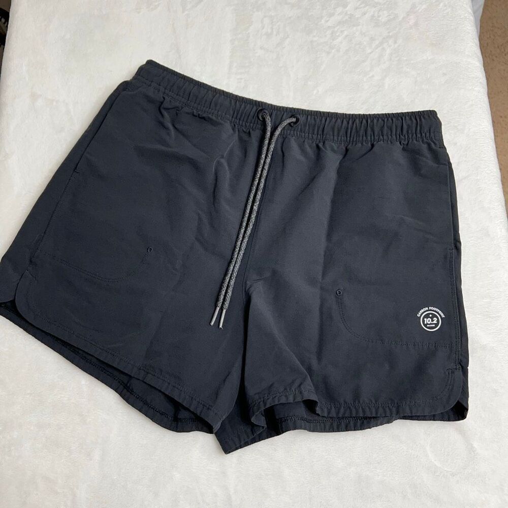 Allbirds Black Natural Run Carbon Footprint Shorts 10.2 Small Women